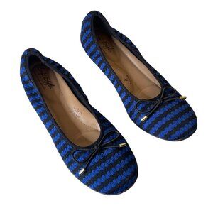 Soft Style Hush Puppies Stripe Ballet Comfort Flats Size 9.5